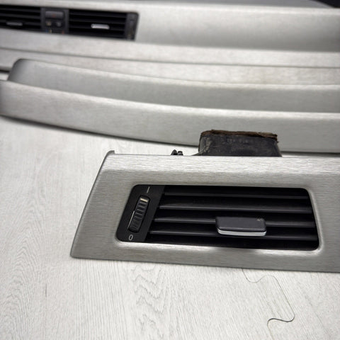 08-13 OEM BMW E92 E93 M3 Brushed Aluminum Interior Trim Dash Panels Set *Notes*