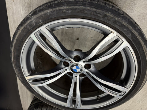 Factory OEM 12-19 BMW F06 F12 F13 M6 20" Wheels Rims Silver 343M