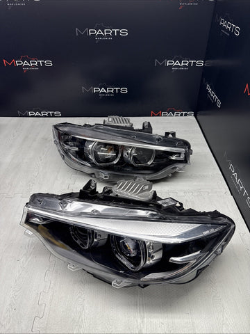 18-20 BMW 4 Series F32 F36 F80 F82 F83 M3 M4 LCI LED Headlights OEM 7498917