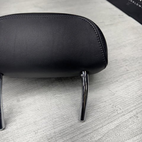 01-06 BMW E46 M3 Black Seat Headrest Left Right Rear OEM
