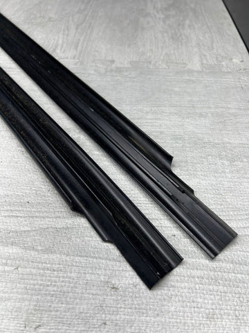 BMW E30 Door Sill Trim Plate Covers Strips