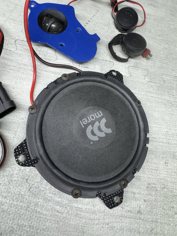 01-06 BMW E46 M3 Upgraded Speakers Morel Virtus Nano Hybrid Woofer Convertible