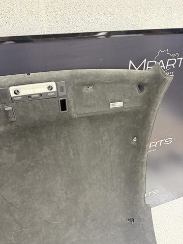 (PICKUP ONLY) BMW E63 M6 COUPE SLICKTOP ALCANTARA HEADLINER ASSEMBLY OEM 8040885