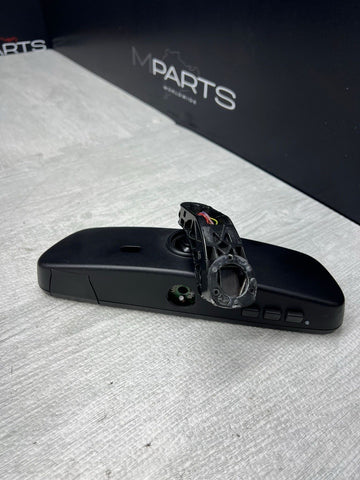 01-06 BMW E46 M3 Rearview Rear View Mirror SOS Homelink Convertible *Glass Damag