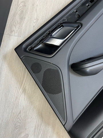 Porsche 15-21 Macan Rear Door Card Panel Black Right Passenger BOSE