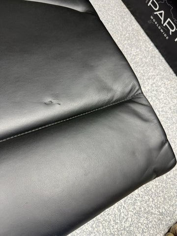2001-2006 BMW E46 M3 Coupe Rear Top Seat Black Napa Leather OEM