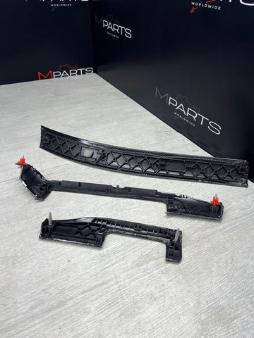 01-06 BMW E46 325 330 M3 Headlight Switch Radio Dash Trims Wrapped