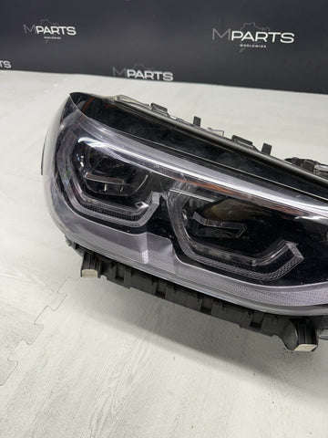 BMW 18-24 X3 X4 X3M X4M HEADLIGHT RIGHT PASSENGER ADAPTIVE LED 8739658