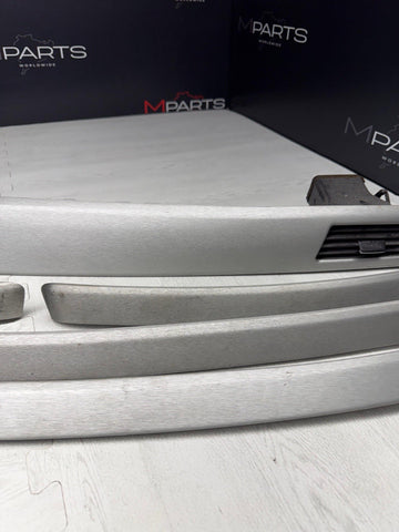 08-13 OEM BMW E92 E93 M3 Brushed Aluminum Interior Trim Dash Panels Set *Tabs