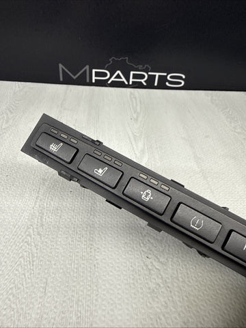 BMW E60 M5 06-10 OEM HEATED COOLED ACTIVE SEAT PARKING SWITCH BUTTON PANEL TRAY