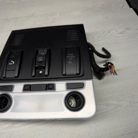 06-13 BMW E90 M3 MAP Front Roof Light Switch Unit Overhead Cabin OEM 9197783