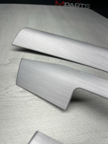 01-06 BMW E46 M3 Interior Dashboard Radio Trim Brushed Aluminum Dash Set