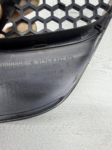 08-13 BMW E90 E92 E93 M3 Front Passenger Side Hood Scoop Grille Black OEM