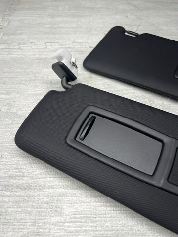 12-20 OEM BMW F30 F32 F80 F82 M3 M4 Interior Sun Visors Black