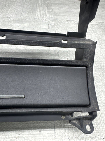 BMW 01-06 E46 M3 Radio Navi Mounting Bracket Storage Tray Relocation Bracket