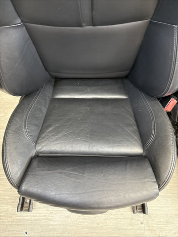 08-13 BMW E92 M3 Coupe Original Black Interior Front Seats Powered Non Heated