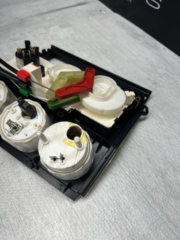 98-02 BMW Z3 M Z3M Trim Center Console Gauge Climate Controls Black 51162491387