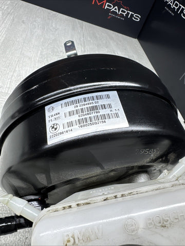 BMW F80 F82 F83 M3 M4 15-20 Brake Booster Master Cylinder 2015-2020 OEM 2284895