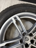 2015-2018 Porsche Macan Front Wheel 19x8 5 Double Spoke W/ Tire