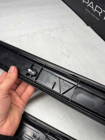 19-21 OEM BMW F87 M2 Competition Front Scuff Plates Door Sills Cover Trims Pair