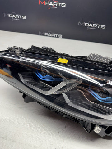 2021-2024 BMW 4-Series G22 G80 G82 G83 M3 M4 Laser Headlight Left Side Black OEM