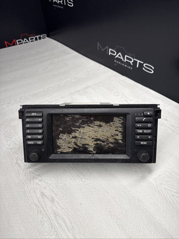 00-06 BMW E53 X5 DASH NAVIGATION INFORMATION SCREEN DISPLAY 6980246 OEM DAMAGED