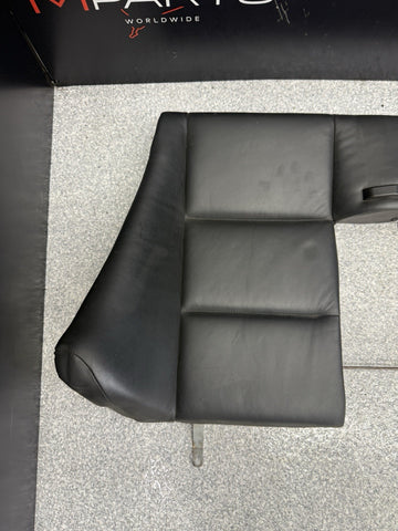 BMW 01-06 E46 M3 Convertible Rear Seat Back Rest Cushion Black Leather Backrest