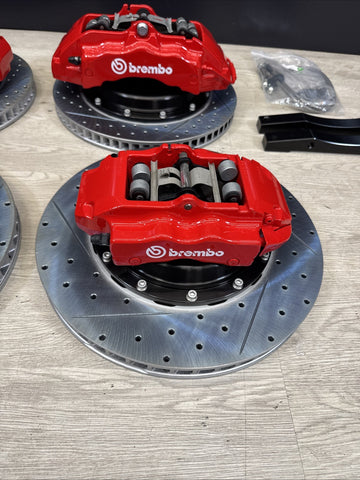 08-13 BMW E90 E92 E93 M3 BREMBO Big Brake Kit Calipers Rotors Set NEW Plug Play
