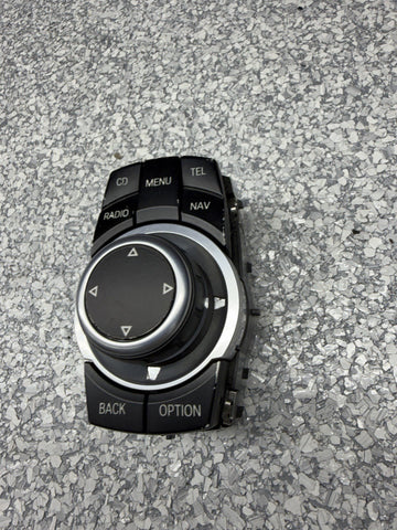 09-13 BMW E70 E82 E90 E92 E93 335 M3 CIC Navigation iDrive Controller Knob OEM
