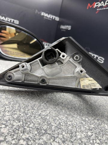 BMW E92 E93 M3 08-13 Side View Mirrors Matte Bezel Trims Jerez Black Covers