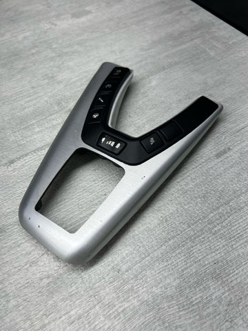 13-16 BMW F10 M5 CENTER CONSOLE PARKING BRAKE MULTI SWITCH PDC SUSPENSION TRIM