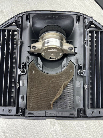 2015-2022 Porsche Macan Black Dashboard Analog Clock W/ Trim Panel OEM