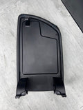 16-21 OEM BMW F87 M2 LCI Center Armrest Tray Console Black Leather Blue Stitch