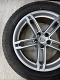 2015-2018 Porsche Macan Front Wheel 19x8 5 Double Spoke W/ Tire