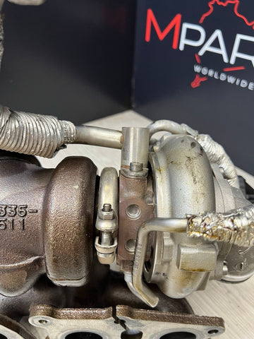 BMW 15-20 F80 F82 F83 F87 M2 M3 M4 REAR TURBO CHARGER TURBOCHARGER W/ MANIFOLD