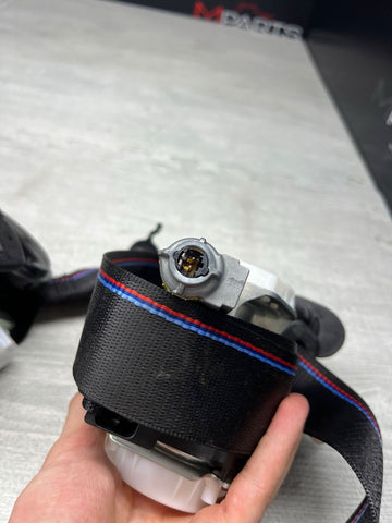 BMW 15-20 F82 M4 Coupe Competition Front Seat Belts Seatbelts Pair 34097873