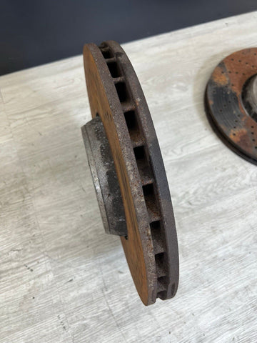 FRONT BRAKE ROTORS DISCS SET BMW 20-24 F98 F97 X3M X4M OEM