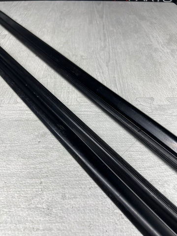 BMW E30 Door Sill Trim Plate Covers Strips