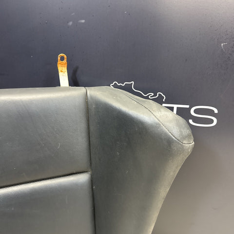 BMW 01-06 E46 M3 Convertible Rear Seat Back Rest Cushion Black Leather Backrest