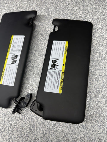 19-24 OEM BMW G20 G80 330 M340 M3 Interior Sun Visors Black