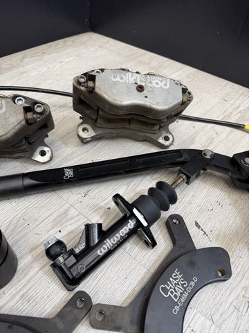 BMW E46 M3 01-06 Chasebay Hydro Hand Brake Assembly Wilwood Caliper Assembly