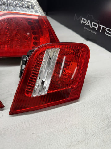 BMW E46 M3 01-06 Convertible LED Tail Lights Red Original Trunk Outers Inners