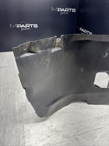 Genuine BMW E46 M3 Front Wheel Housing Fender Left Splash Shield Guard *Cracked*