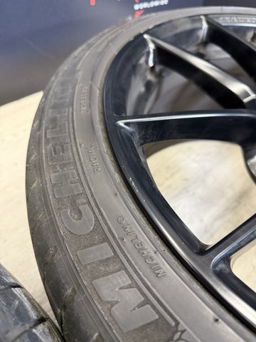 OEM 15-20 BMW F80 F82 F83 F87 M2 M3 M4 CS Wheels Rims Genuine Style 763M Black