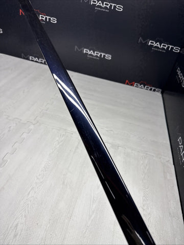 BMW 01-06 E46 M3 FRONT RIGHT DOOR TRIM MOLDING 8208670 CARBON BLACK
