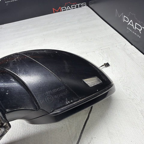 06-10 BMW E63 E64 M6 Left Side View Mirror Auto Dimming Black OEM