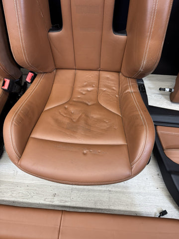 BMW F80 M3 15-20 Amaro Brown Front Competition Seats Interior Dash *Notes*