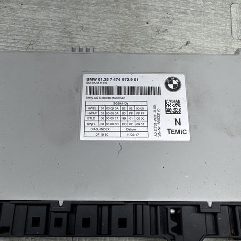 12-18 OEM BMW F22 F30 F32 F36 F82 F83 M4 Front Passenger Seat Control Module