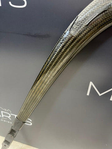 15-20 BMW F80 F82 F83 M3 M4 Carbon Fiber Strut Braces Bar OEM *Broken Tabs*