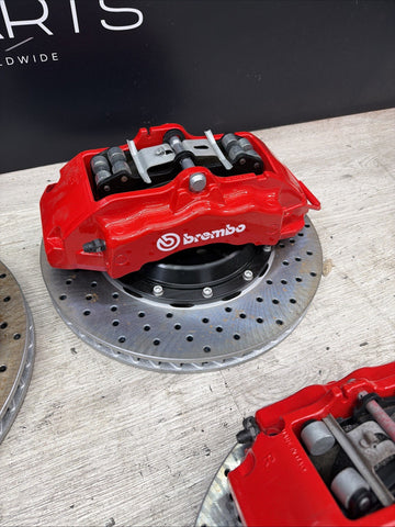 08-13 BMW E90 E92 E93 M3 BREMBO Big Brake Kit Calipers Rotors Set NEW Plug Play